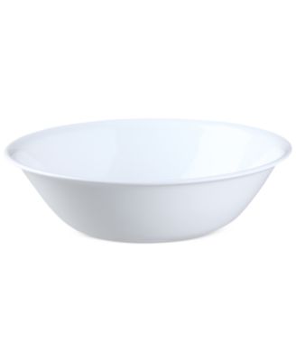 White Serving Bowl, 2 Qt. image