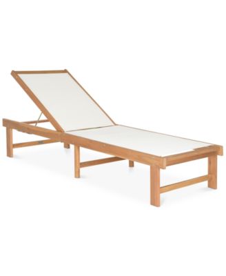 Safavieh - Tesner Outdoor Lounge Chair, Quick Ship