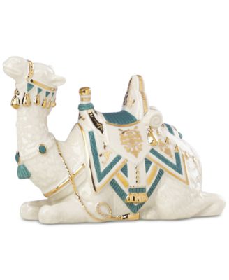 First Blessing Nativity Teal Camel Figurine image
