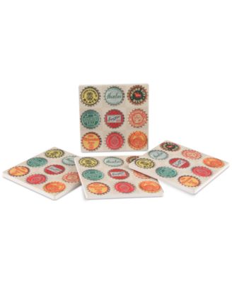 Cheers 4-Pc. Coaster Set image