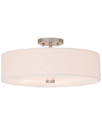Livex - Meridian Semi Flush Light