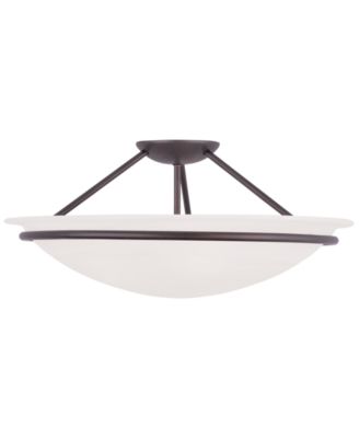 Livex - Newburgh Semi Flush Light