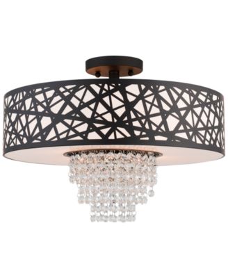 Livex - Allendale 4-Light Semi Flush
