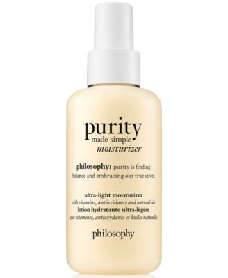 philosophy - Purity Made Simple Ultra-Light Moisturizer, 4.7 oz.