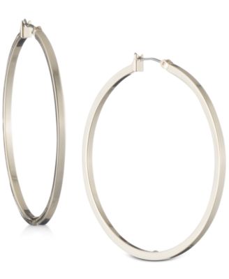 DKNY - Thin Hoop Earrings