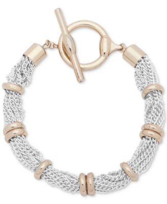Lauren Ralph Lauren - Two-Tone Multi-Row Toggle Bracelet