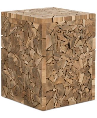 Safavieh - Royland Stool, Quick Ship