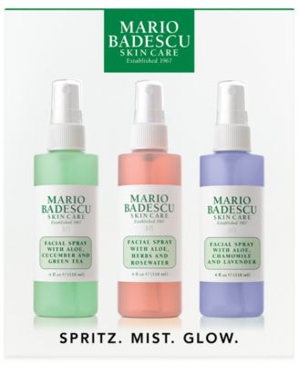 Mario Badescu - 3-Pc. Spritz. Mist. Glow. Set